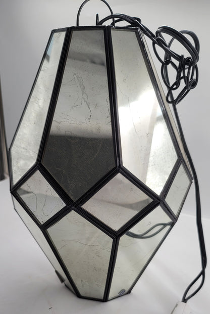 Medium Mirror Ceiling Tin Lamp
