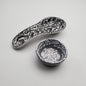 2pc Talavera Serving Dish + Spoon Rest Set