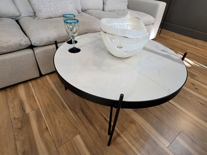San Miguel 36" Coffee Table w/ Real Stone Top
