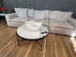 San Miguel 36" Coffee Table w/ Real Stone Top