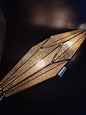 Distressed Tin & Glass Wall Sconce