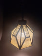 Small Bell Gold Tin Geometric Ceiling Pendant Lamp