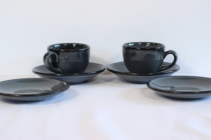 Anfora Denali Grey- Coffee Lover's Set (For 2)