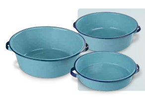 JALISCIENSE 3-PC BASIN SET · Turquoise Blue
