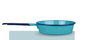 SHALLOW SAUCEPAN · 18 cm (7.1 in) | 1.2 L (40.6 fl oz) · Turquoise Blue