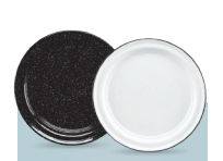 FLAT PLATE · 30 cm (11.8 in) · Black Speckled