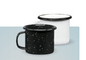 STRAIGHT-SIDED MUG · 5 cm (2.0 in) | 85 mL (2.9 fl oz) · Black Speckled