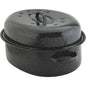 Granite Ware 18" Black Oval Roaster