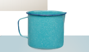 WARMER WITH SPOUT · 16 cm (6.3 in) | 3 L (101.4 fl oz) · Turquoise Blue