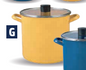 TALL STOCKPOT WITH GLASS LID · 22 cm (8.7 in) | 7.5 L (253.6 fl oz)