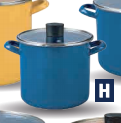 TALL STOCKPOT WITH GLASS LID · 18 cm (7.1 in) | 4 L (135.3 fl oz)