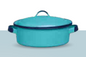 DUTCH OVEN WITH LID · 20 cm (7.9 in) | 2.2 L (74.4 fl oz) · Turquoise Blue