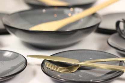 Anfora Denali Grey- Brunch for Two Set