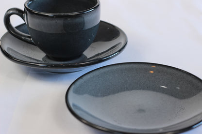 Anfora Denali Grey- Coffee Lover's Set (For 2)