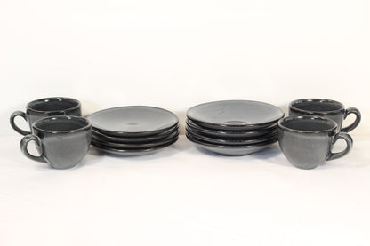 Anfora Denali Grey- Coffee Lover's Set (For 4)