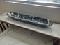 Black & White Marble Canoe Centerpiece