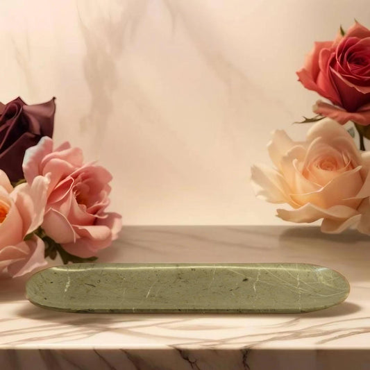 Gray Marble Food/Decorative Tray