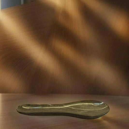 Grey & White Marble Spoonrest