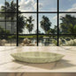 White Marble Canoe Serving Tray