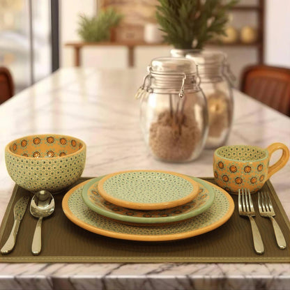 Limited Edition 30pc Handcrafted Ceramic Dinnerware Set (For 6 People)