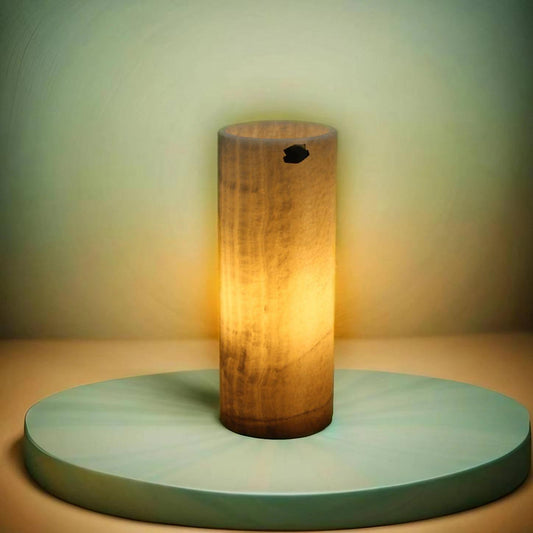 Imperial Champagne Onyx Lamp