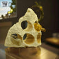 Beige & Yellow Onyx Stone Wine Holder