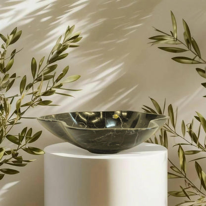 Night Rider Marble Centerpiece
