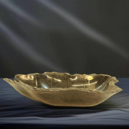 Black Sea Marble Centerpiece