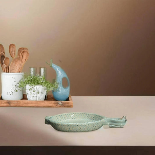 8" Mint Clay Frying Pan