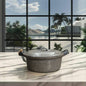 4.5QT Lead Grey Clay Rice Bowl