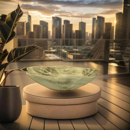 White Stratus Onyx Small Centerpiece