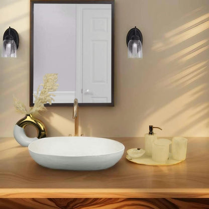 6pc Angelic Onyx Bath Accessory Set