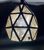 Small Pineapple Gold Tin Geometric Ceiling Pendant Lamp