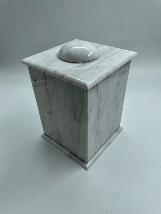 White Large Onyx Ash Container
