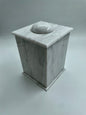 White Large Onyx Ash Container