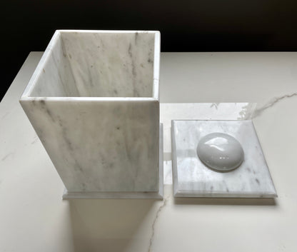 White Large Onyx Ash Container