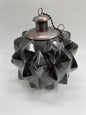 Black Spikes Patterned Citronella Ceramic Sphere