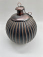 Dark Gray Slices Patterned Citronella Ceramic Sphere