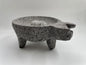 Large Pig Mexican Molcajete