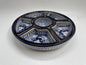 Big Blue And White Dip Talavera Tray Set