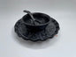 Black Patterned 3pc Talavera Bowl Set
