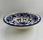 17" Blue and White Patterned Medium Talavera Drop-In Sink