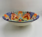 Multicolor Patterned Medium Petal Talavera Drop-In Sink