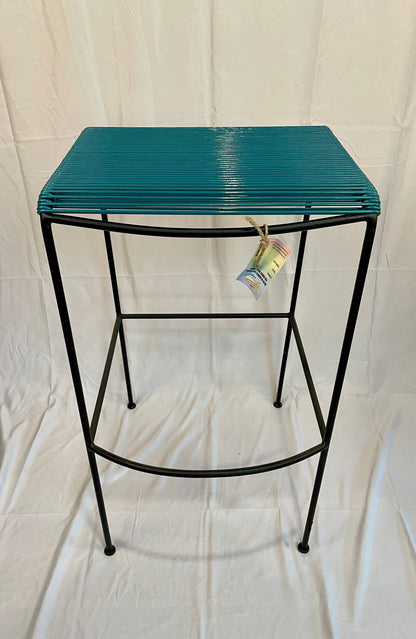 Tall Blue Acapulco Monolith Stool