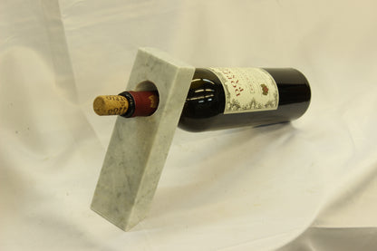 Grey Marble Wine Bottle Holder