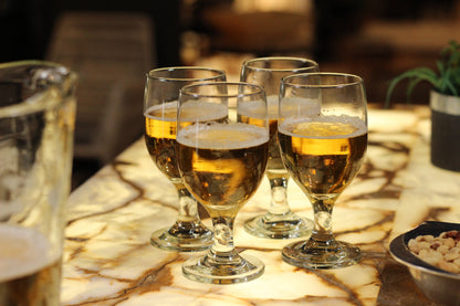 Copa Cervecera California 12oz Beer Goblet – Set of 4