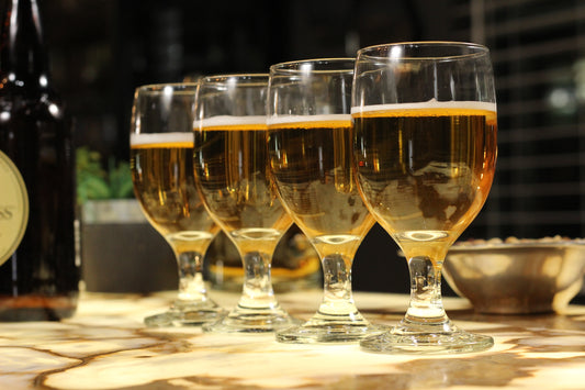 Copa Cervecera California 12oz Beer Goblet – Set of 4