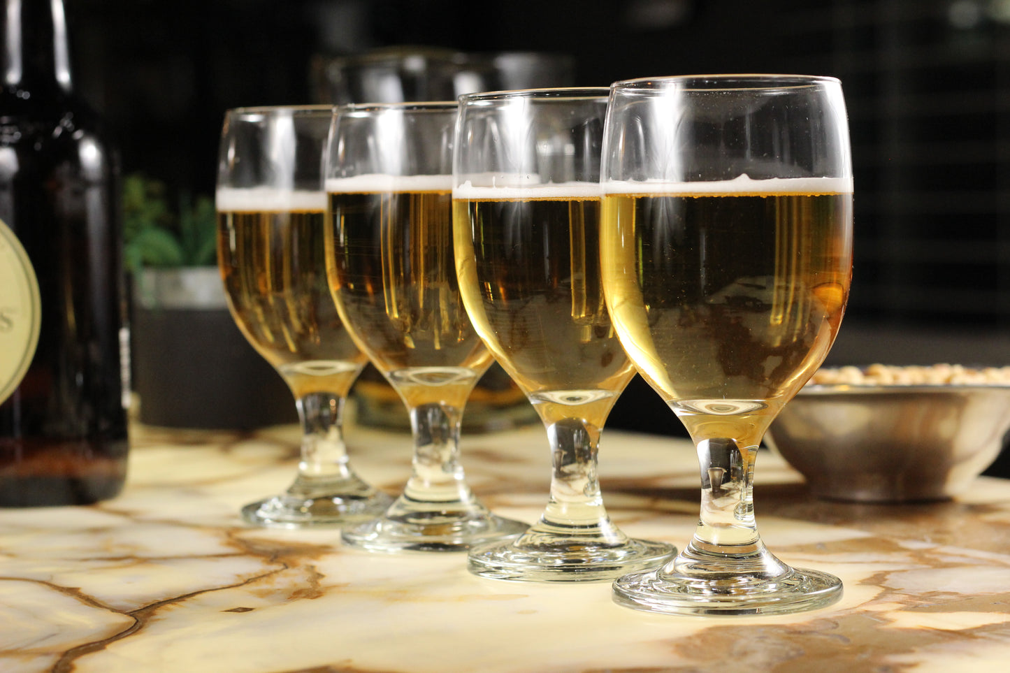 Copa Cervecera California 12oz Beer Goblet – Set of 4
