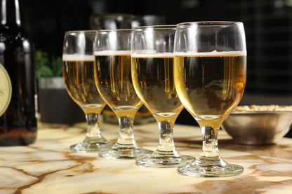 Copa Cervecera California 12oz Beer Goblet – Set of 4
