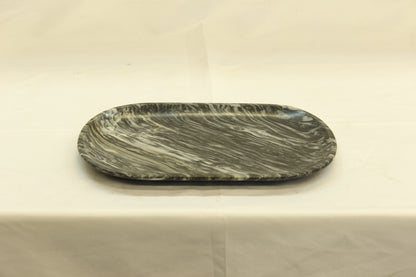 Gray Marble Food/Decorative Tray